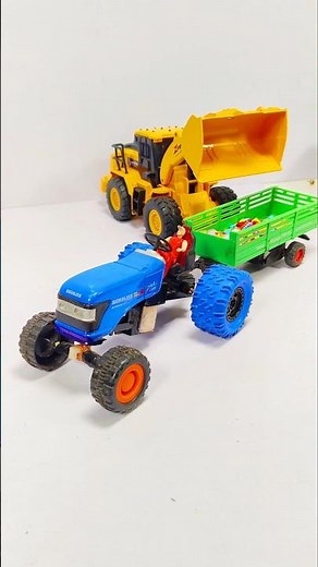 RC Gadi Powered Remote control / Remote control Tractor 🚜/ Remote wali Jcb / Rc JCB, RC Tractor🚜🚗🛻