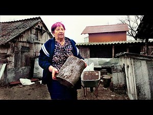 How does a 70-year-old widow prepare to welcome her friends?