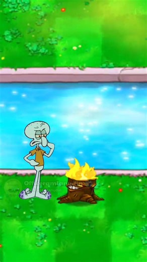 Plants vs Zombies x Spongebob part 19 - back to pool