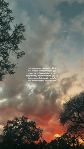 Understanding Unhappiness: Satisfying Yourself First