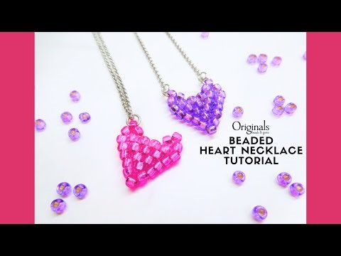 Seed bead heart Tutorial