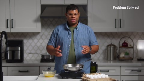 Video tutorial: How to make a stainless steel pan nonstick