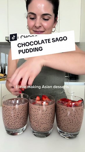Delicious Chocolate Sago Pudding Recipe