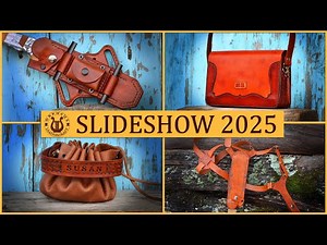 Handmade Leather Slideshow 2025. #custom #handmade #bag #fashion #foryou #viral #viralvideo #fyp