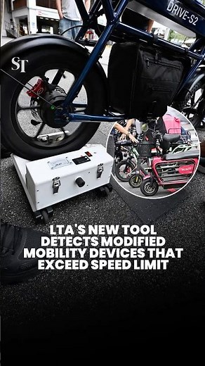PMD catcher: LTA's new speed-tester helps catch illegal personal mobility devices