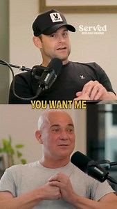 Still haven’t stopped thinking about this moment from our interview with Andre Agassi 😂 Has anyone else adopted “self-vamosed” into their regular vocabulary? Be sure to check out the full interview on YouTube! 🔥 | Served with Andy Roddick