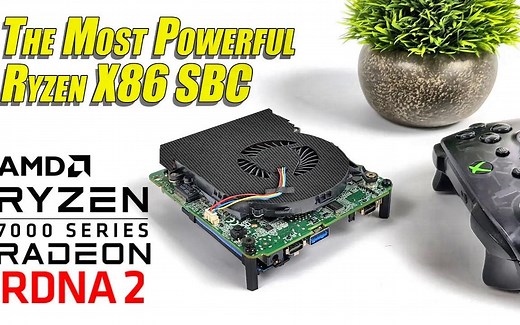 [ETA PRIME] 我们测试过的最强大的X86 SBC！Asrock 7735U动手评论，其