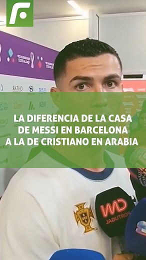 9.2K views · 124 reactions | La diferencia de la casa de Messi en Barcelona a la de Cristiano en Arabia | El Futbolero | Facebook