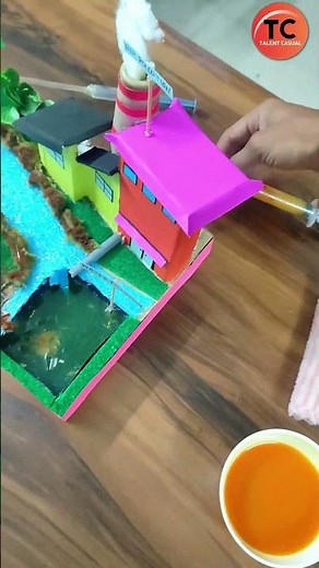 Amazing Working Model |Types of Pollution | EVS School project #diycrafts #innovation #creative