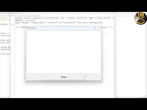How to Convert Text to Speech using Python GUI App in Minutes