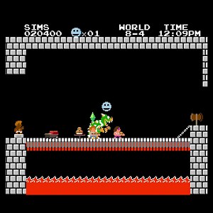 2.2K views · 98 reactions | The Sims vs. Bowser!! #thesims #supermariobros #supermario | Hat-Loving Gamer | Facebook