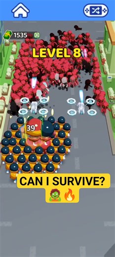 🧟 Can I Survive This Nightmare?😱 #shorts #gaming #trendingshorts
