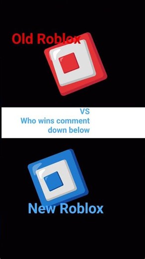 NEW VS OLD. ROBLOX LOGO 🤩😭 if u agree then sub.