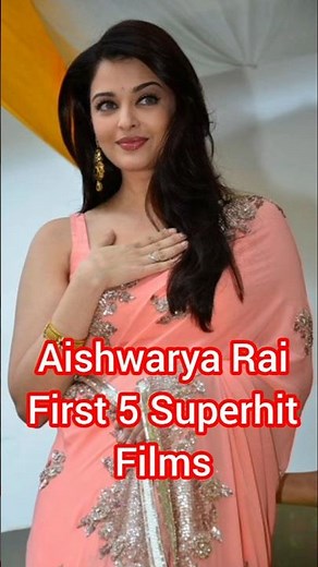 Aishwarya Rai First 5 Superhit Films || #aishwarya #bollywood #humdildechukesanam #music #90s