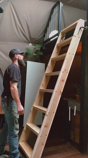 Unique Loft Staircase: Crafted with Attention to Detail