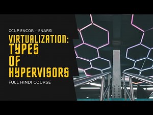 170. CCNP Encore + Enarsi | Virtualization - Types of Hypervisors | CCNP Full Course in Hindi