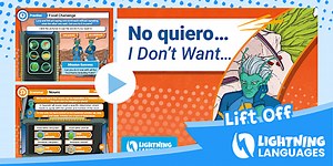 Lightning Languages | Spanish | Lift Off | Food PowerPoint 2
