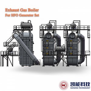 [Hot Item] Power Plant Egb Steam Generator Exhaust Gas Heat Recovery Boiler for Lfo Hfo Ng Engines