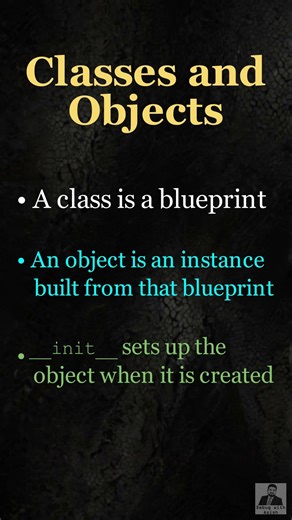 Python OOP in 60 Seconds 🐍 #Python #Coding #Shorts