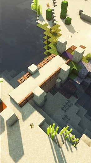 Minecraft | How to Build a Desert Bridge #1