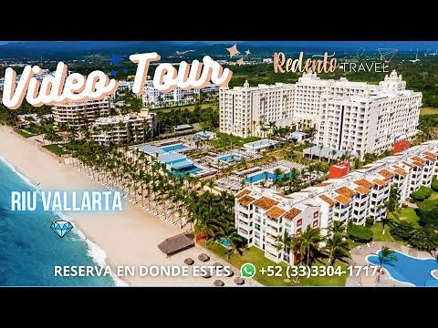 Hotel RIU VALLARTA - All Inclusive, Nuevo Vallarta, Riviera de Nayarit, México (Video Tour)