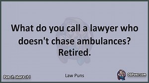 Law - Jokes, Puns, Wordplays, and Laughter
