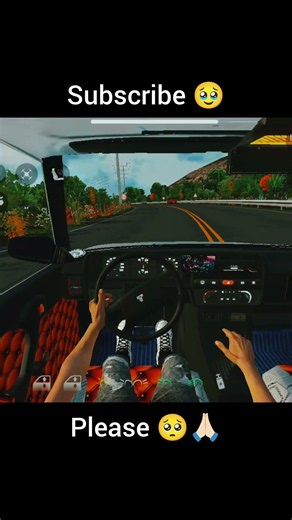 🚗 Realistic Car Driving Gameplay 😱🔥 | Smooth Highway Drive | Please Subscribe 🥺🙏