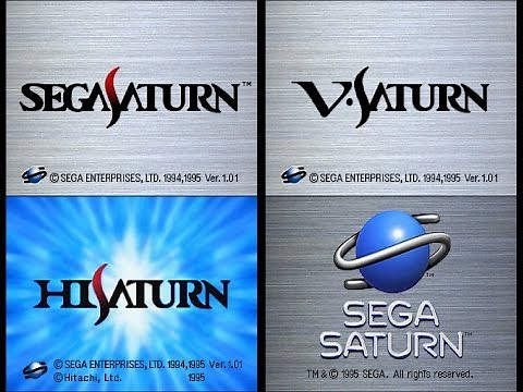 SEGA SATURN Boot Screen (JP,US,EU,KR)