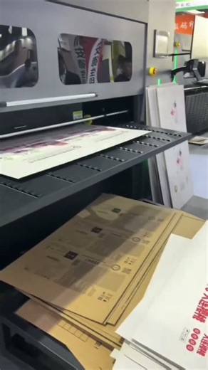 Direct output digital printing machines for cartons, no plate making required, full color printing.