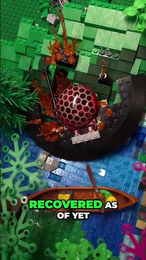 Alien UFO Crash! Escaping Through Coyote Den! Unbelievable! LEGO