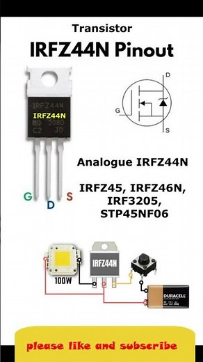 IRFZ44N N - channel power MOSFET