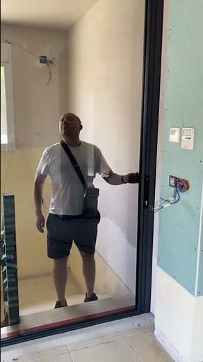 Completed the installation of a Cortizo Cor Vision Slide system.