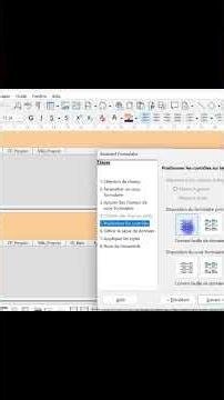 Creating a form and its subform