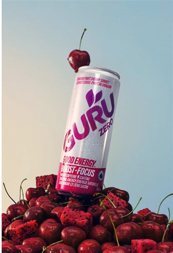 Every small win deserves a cherry on top. Meet GURU Zero Dragon Fruit Cherry Sorbet, the newest addition to our Zero Sugar line. With natural energy that lasts, it turns everyday effort into something that feels good. Choose Good Energy. #naturalenergy #energydrink #guruenergy