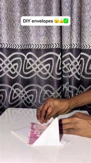 DIY pro envelope 😮👍. #hacks #reallifehacks #secrethacks