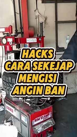 CARA CEPAT MENGISI ANGIN BAN TUBULES