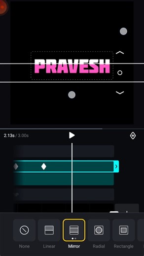 Color Changing Text - VN Video Editor - Text Animation Tutorial #shorts