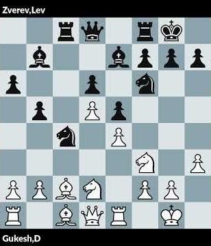 Titled Tue 11th Aug 2020 | Gukesh vs Zverev | Round 1