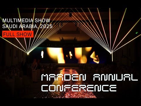 Maaden Annual Conference 2025 / Multimedia Show / Laser Saga
