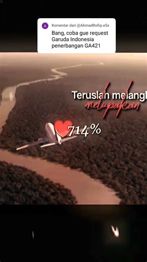 Garuda Indonesia Flight 421 Reqest dari ‪@AhmadRofiq-e5x‬