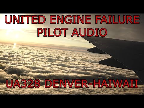 United Airlines Engine Failure Denver Pilot Audio