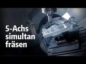 5-Achs-Simultanfräsen auf einer DMU 60evo linear