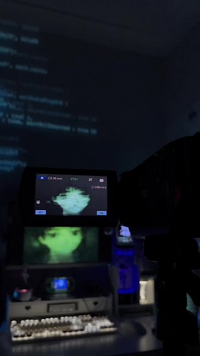 inside cyberia #roomtour #desktour #desksetup #serialexperimentslain #lain #cyber #cyberpunk #roomaesthetic #evangelion #rei #cybercity #breakcore #blueaesthetic #anime #d4ftonesgf #fyp