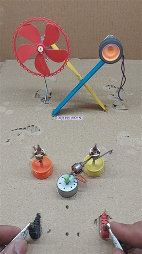 diy mini dc motor power with switch machine generator #tech #dcmotor #youtubeshorts