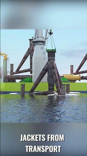 🎥 Visualizing Offshore Precision Suction Foundation Jackets Installation