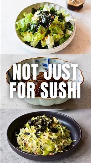 3 Types of Japanese Seaweed You Need
