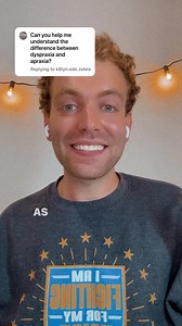 3.9K views · 130 reactions | The difference between apraxia and dyspraxia.  #apraxia #dyspraxia | Fighting for my Voice: My life with Verbal Apraxia | Facebook