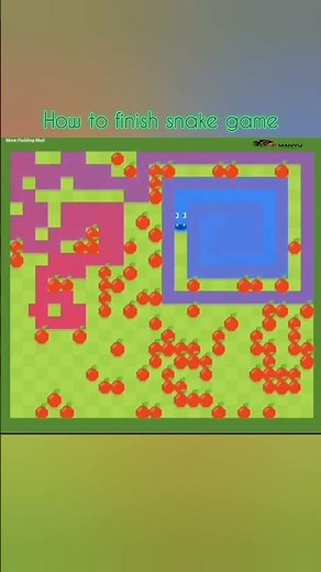 how to finish snake game 🎮🎯 #snakegame