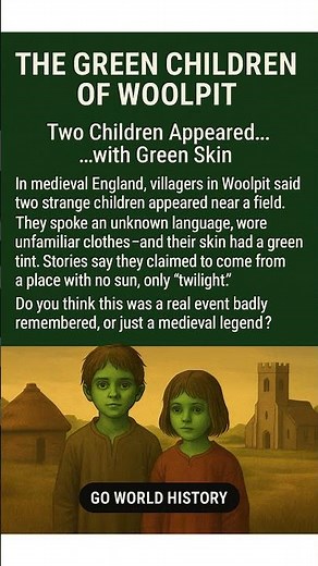 The Green Children of Woolpit | Medieval Mystery Explained