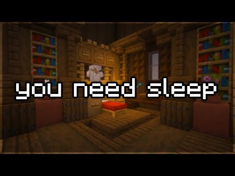 everyone is asleep, except you... (minecraft music & ambience)